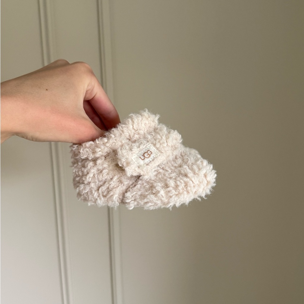 UGG Soft Cream Baby Booties